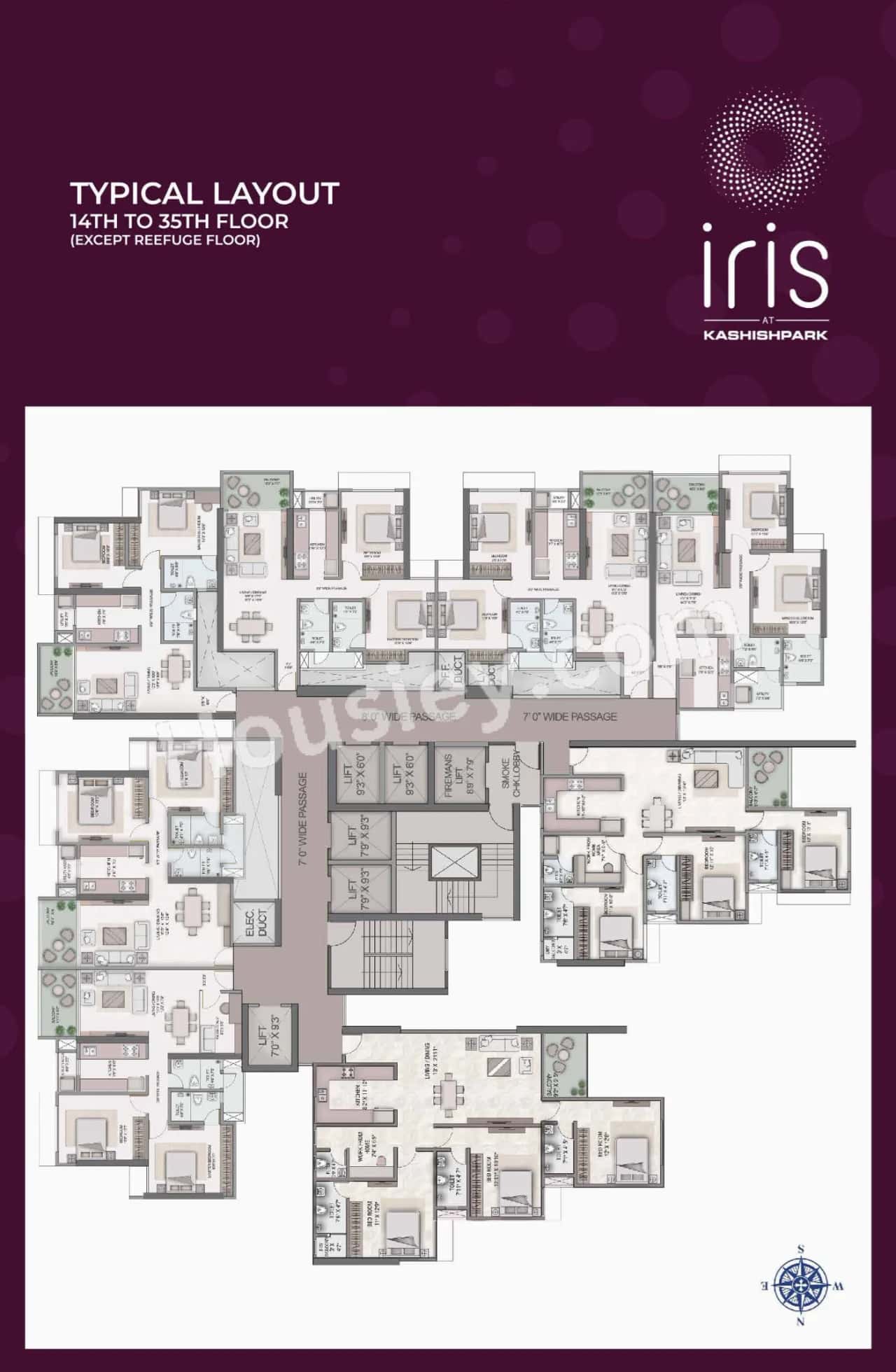 Kashish Park Iris Floor plan 2