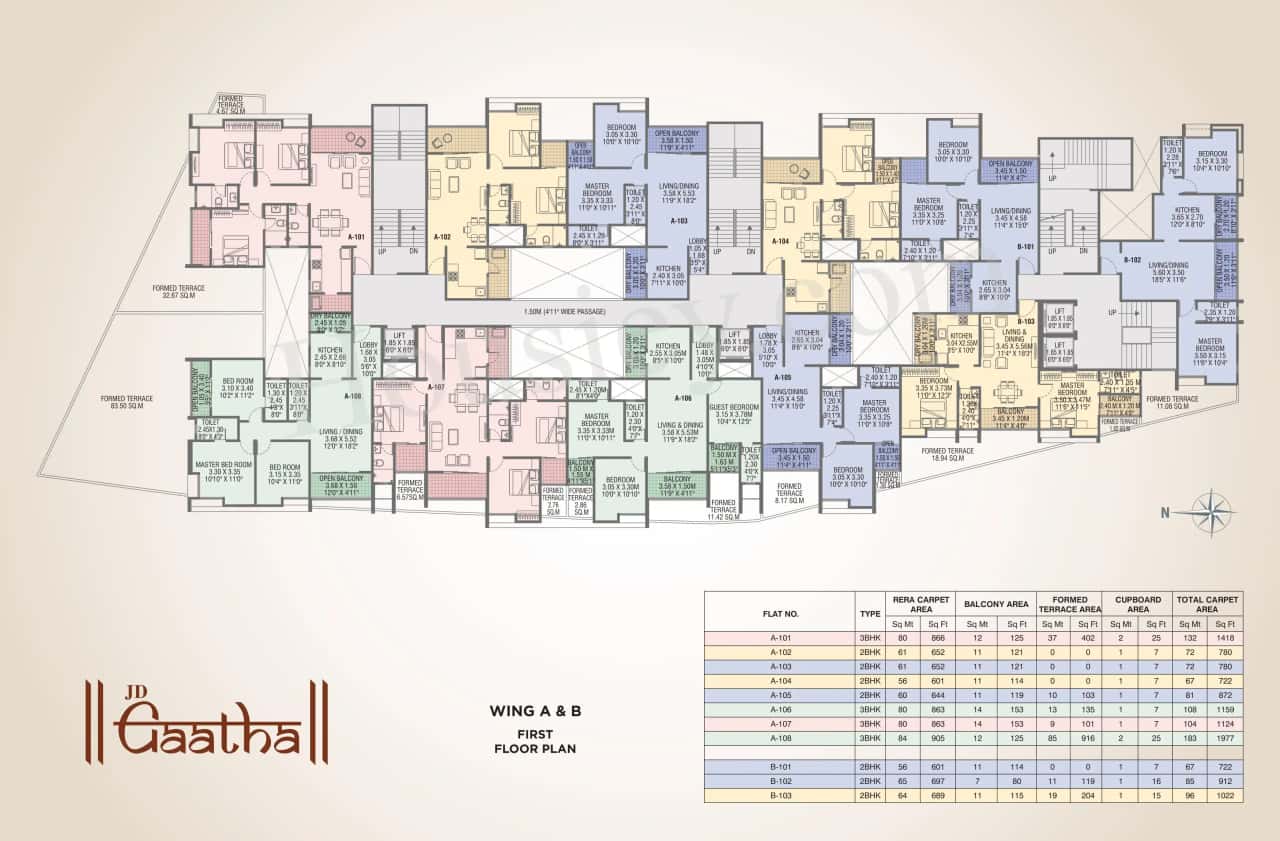 JD Gaatha Floor plan 1