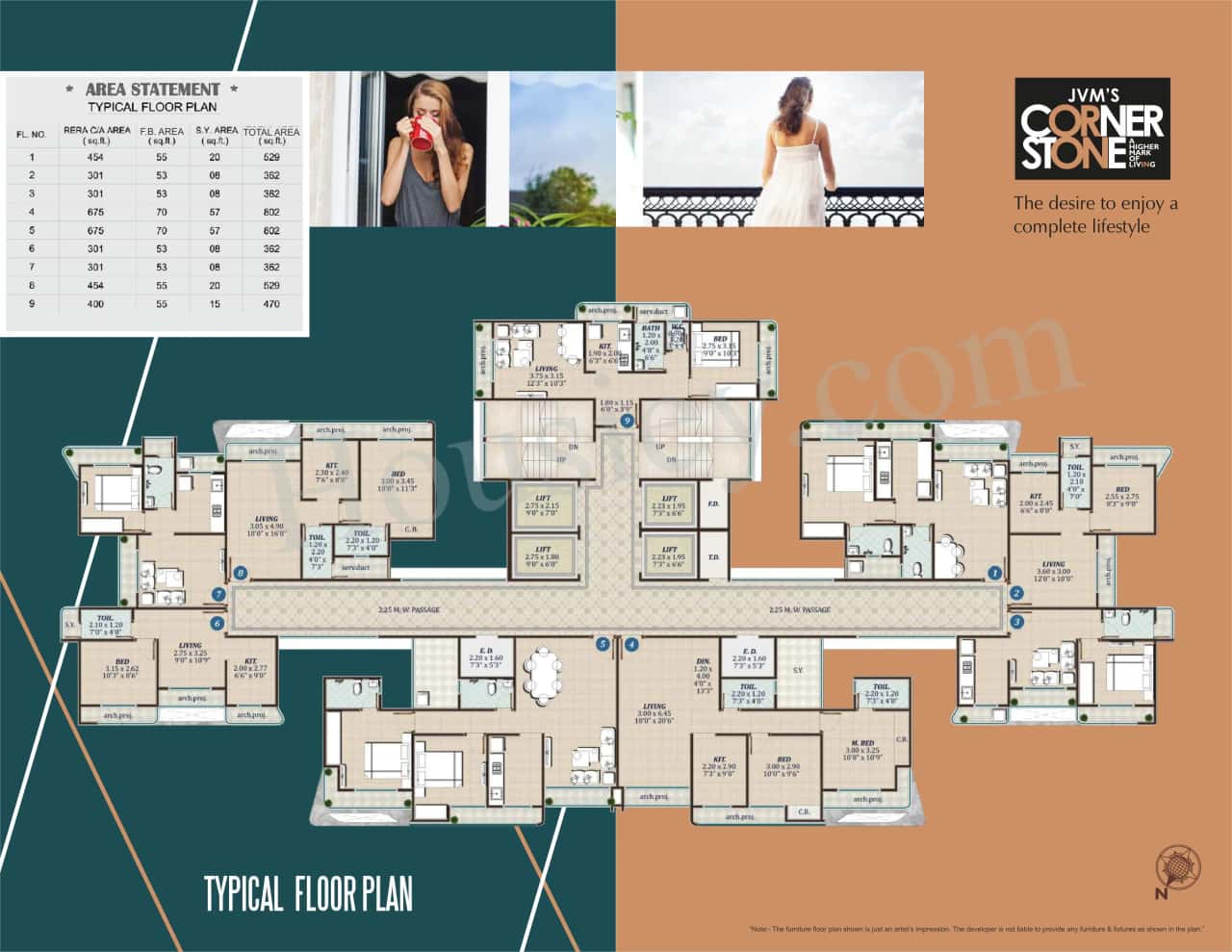 JVM Corner Stone Floor plan 2