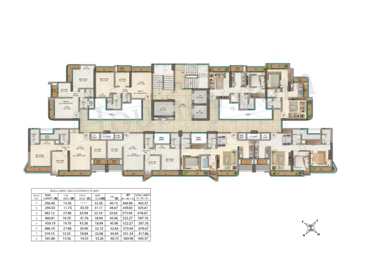 JVM Veda Floor Plan