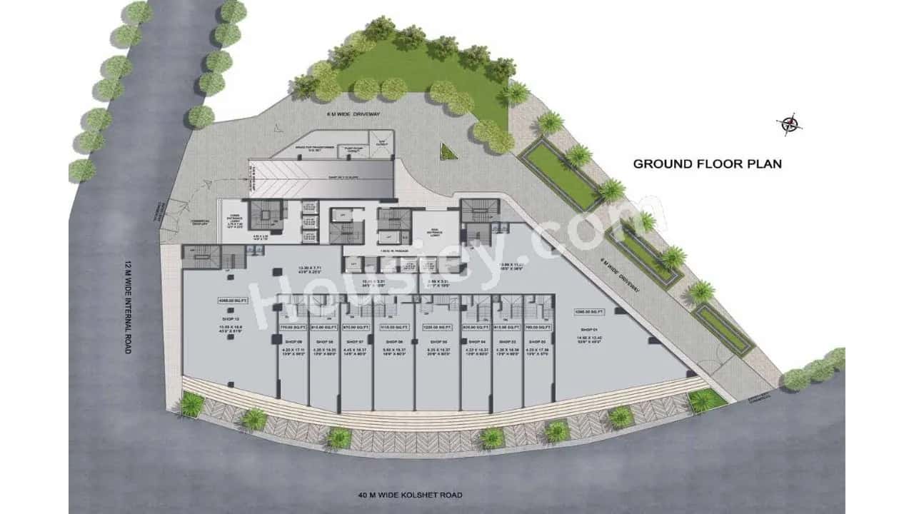 Jaydeep La Residency Floor plan 1