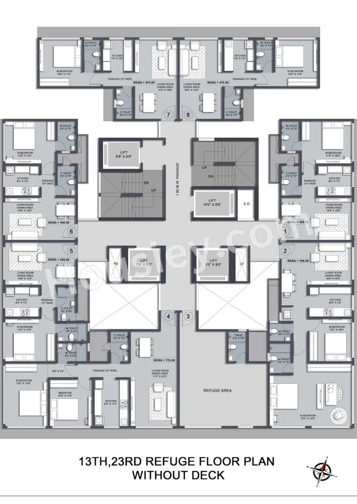 Jaydeep La Residency Floor plan 3