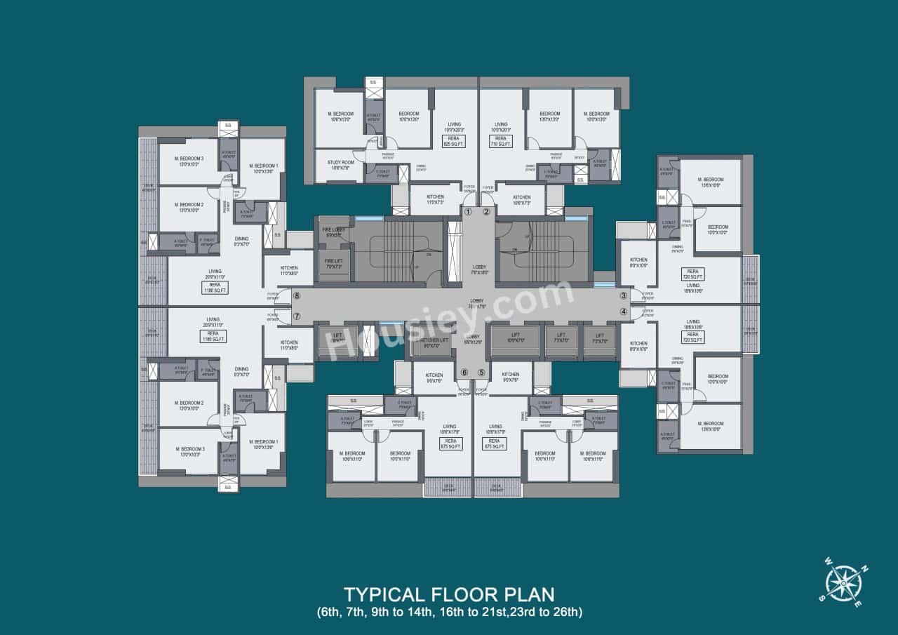 Jaydeep Mark Floor plan 6