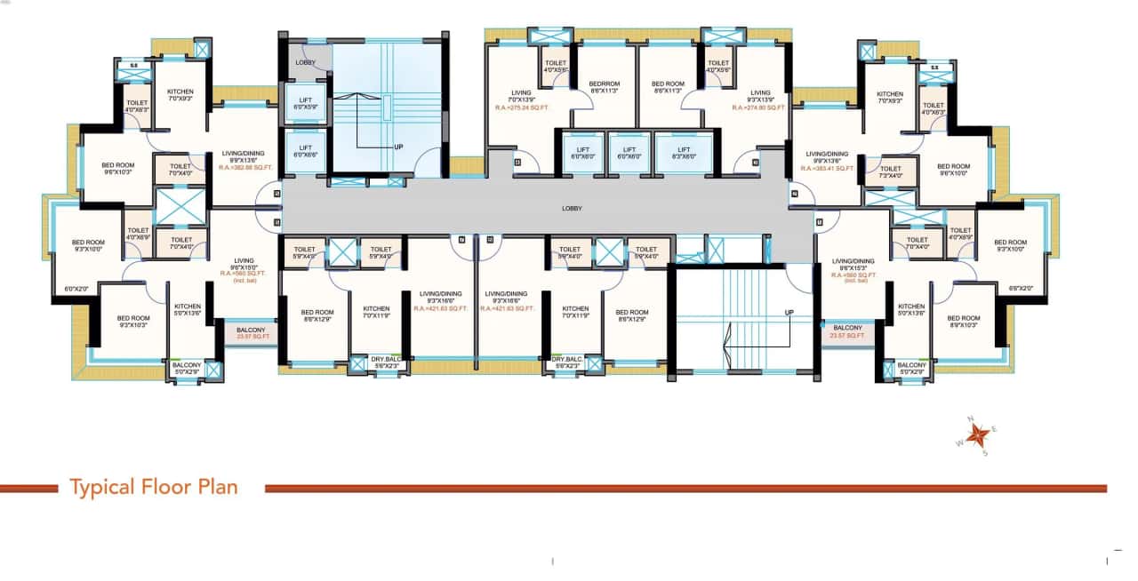 Je&Vee Shiv Krupa Floor Plan