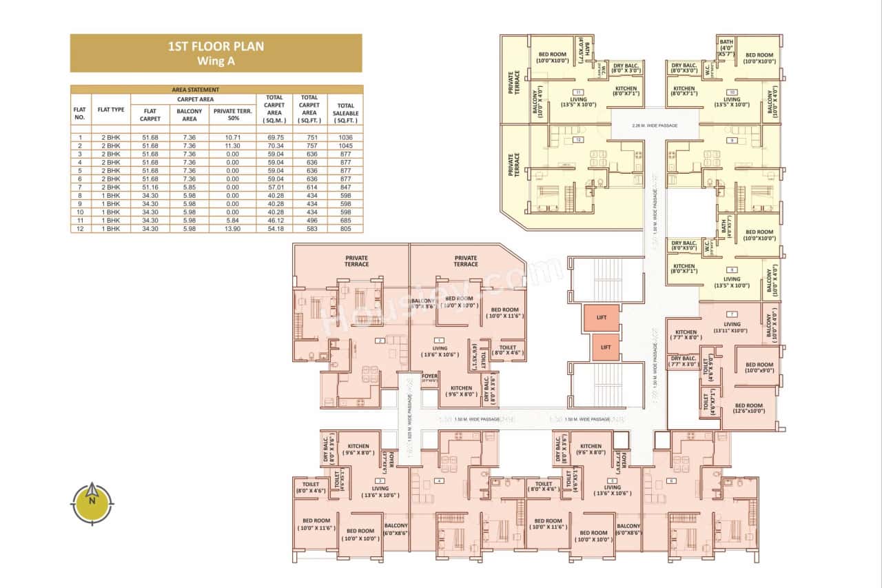 Jefro Kingstown Floor plan 1