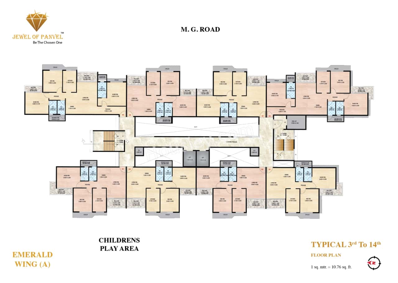 Jewel Of Panvel Floor plan 3