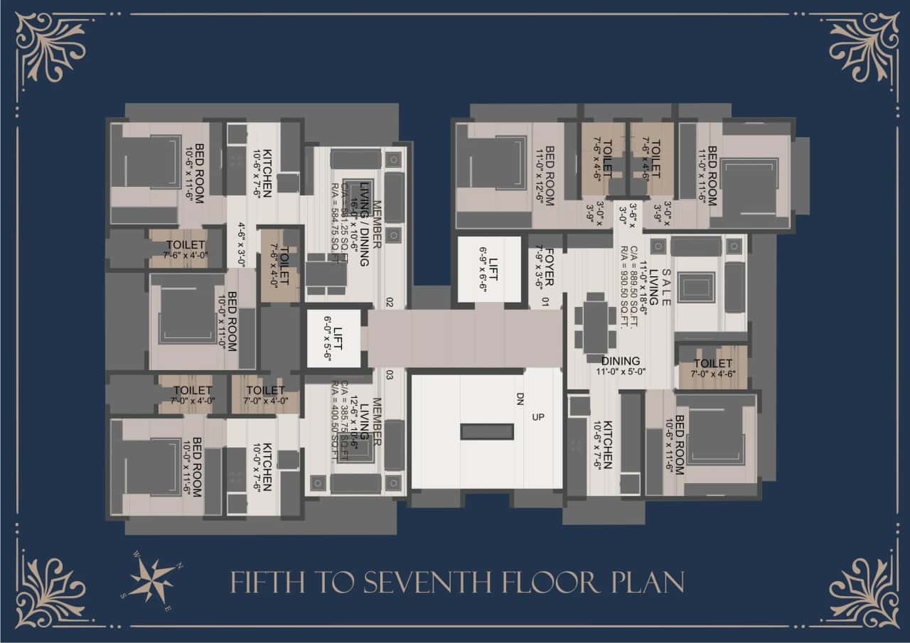 KCD Jogesh Eva Floor plan 1