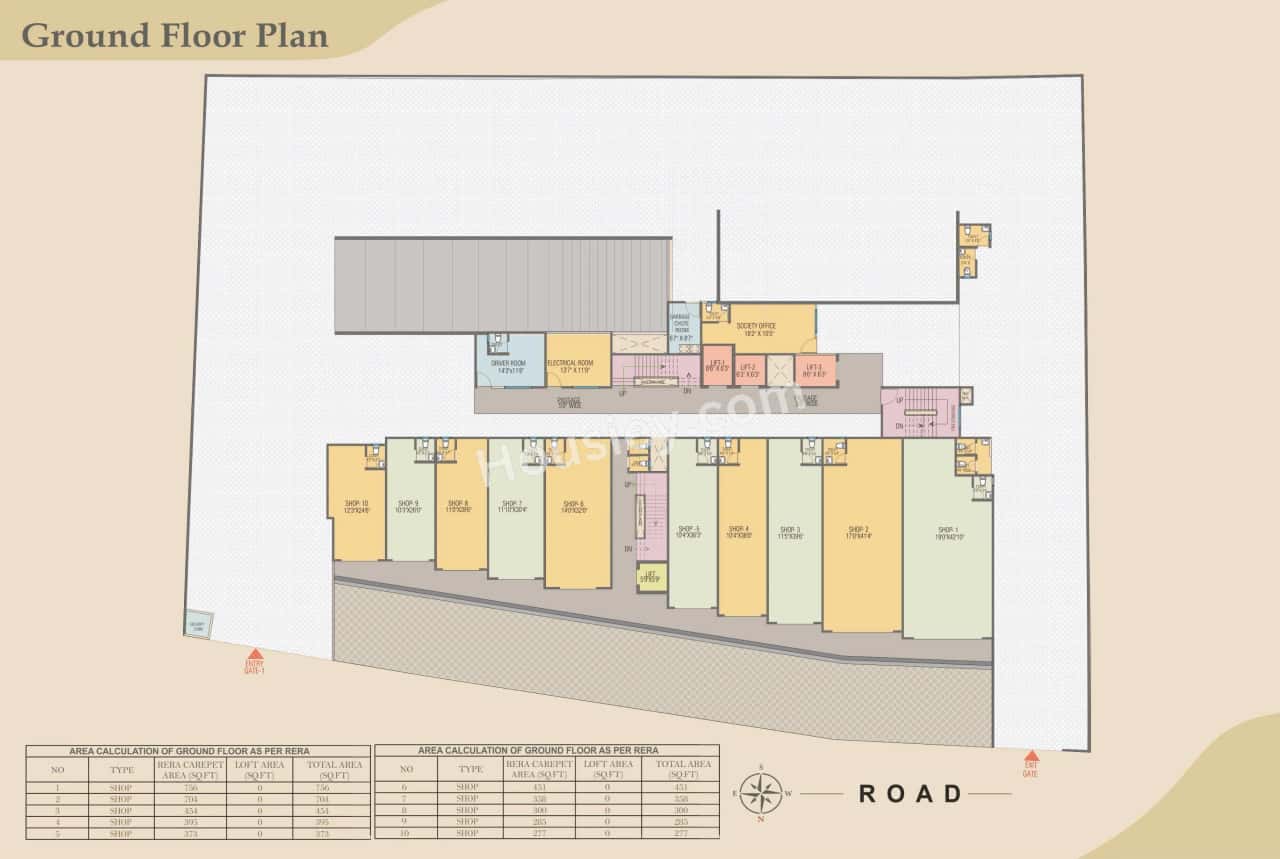 Krupasindhu Town Square Floor plan 3