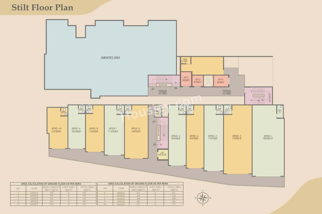 Krupasindhu Town Square Floor plan 4