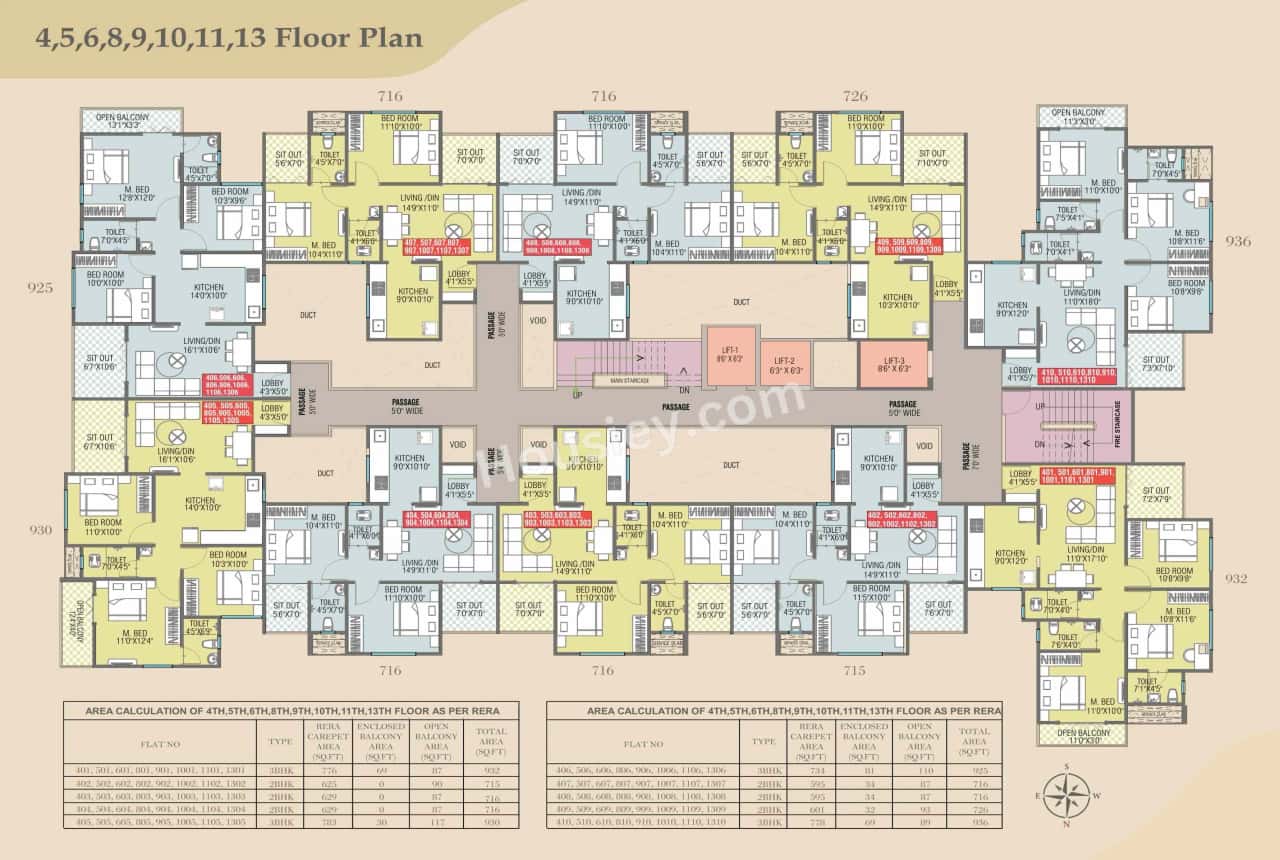 Krupasindhu Town Square Floor plan 5