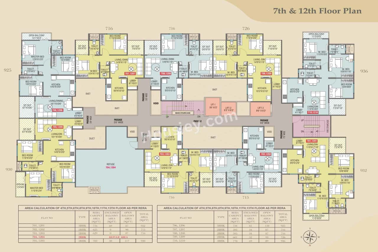 Krupasindhu Town Square Floor plan 6