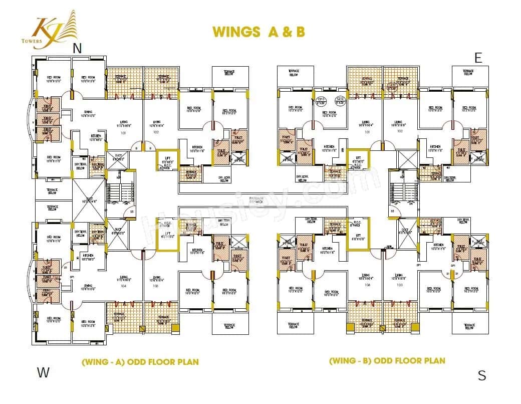 KJ Towers Floor plan 1