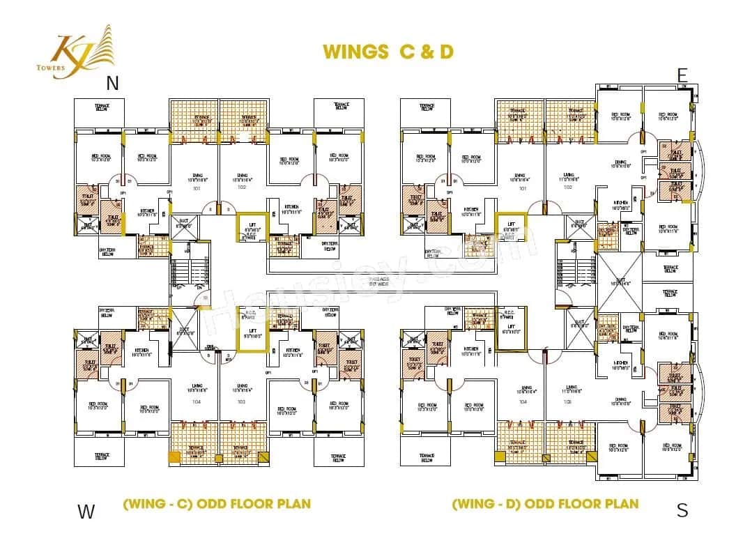 KJ Towers Floor plan 4