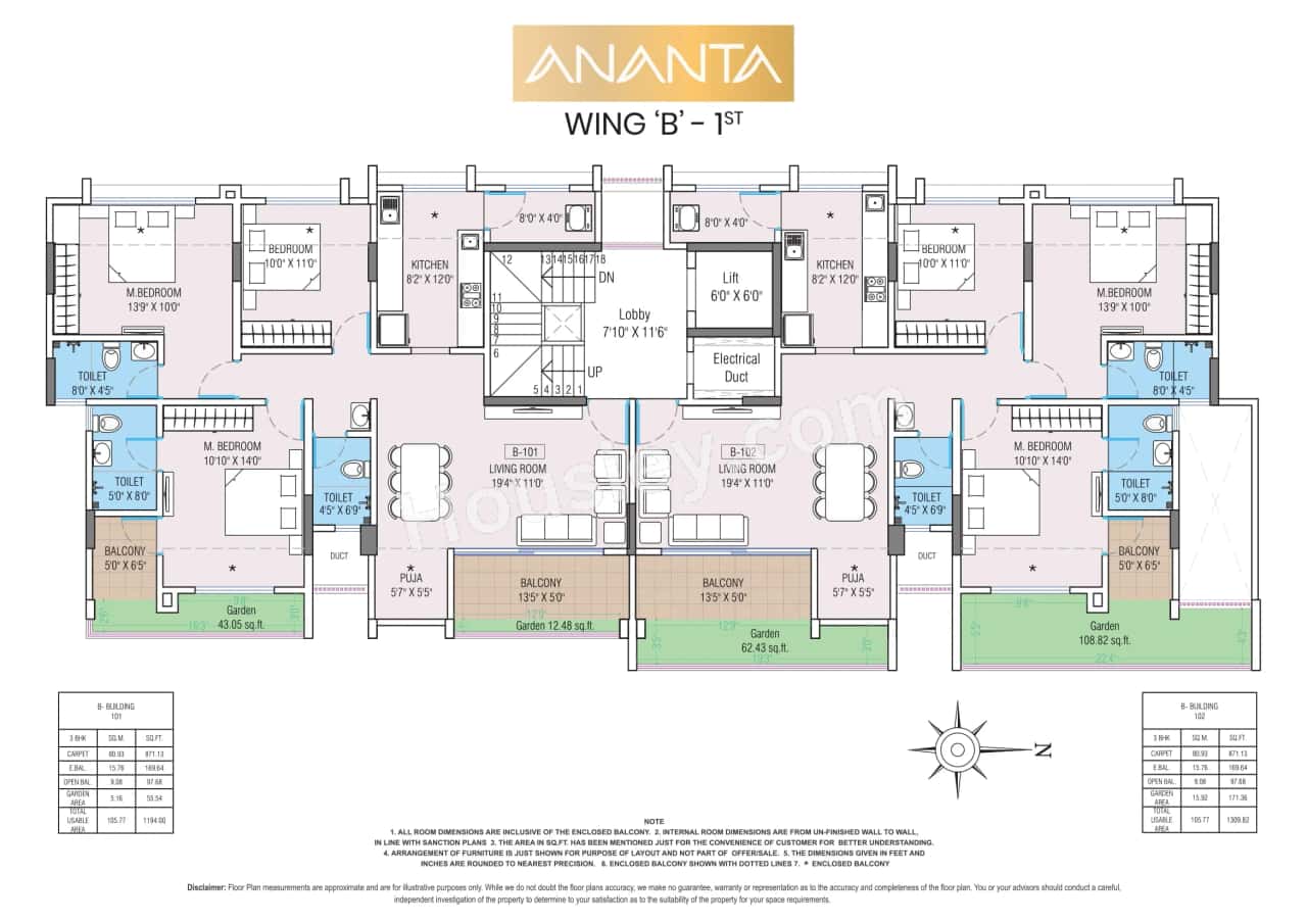 KK Ananta Floor plan 2