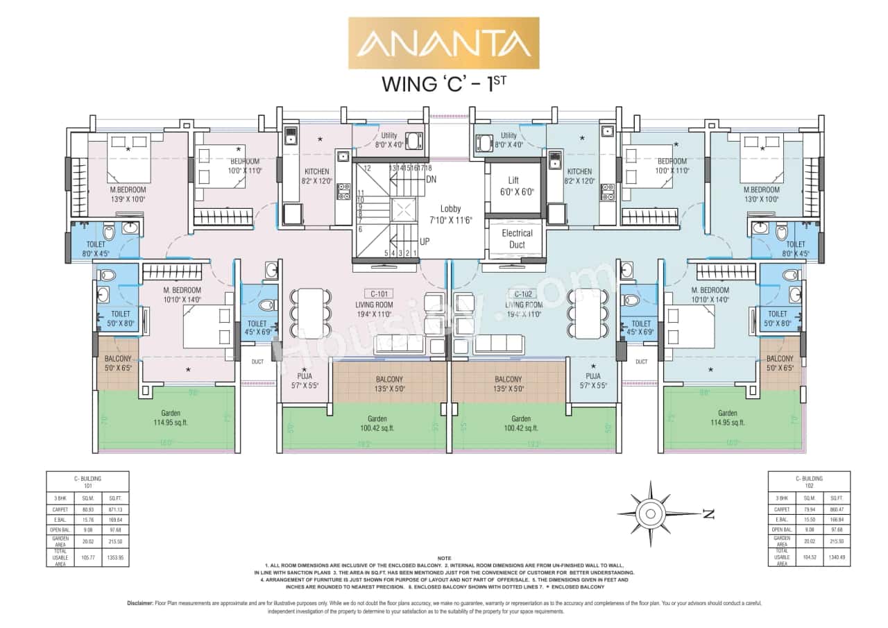 KK Ananta Floor plan 5
