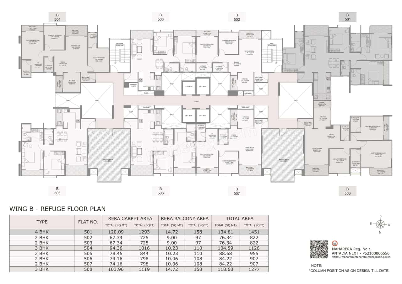 KLB 63 Tathawade Floor plan 1
