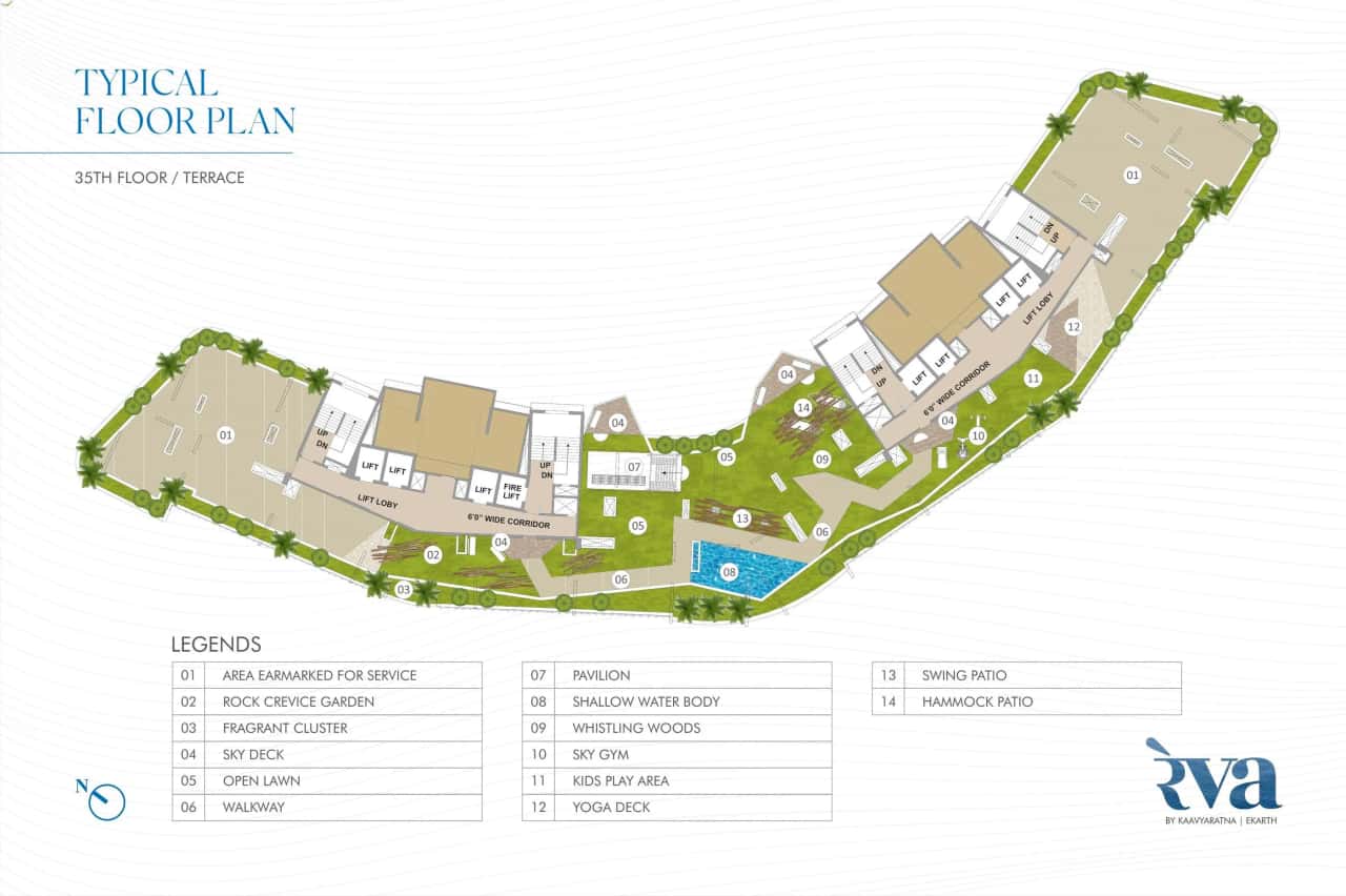 Kaavyaratna Reva Floor plan 1