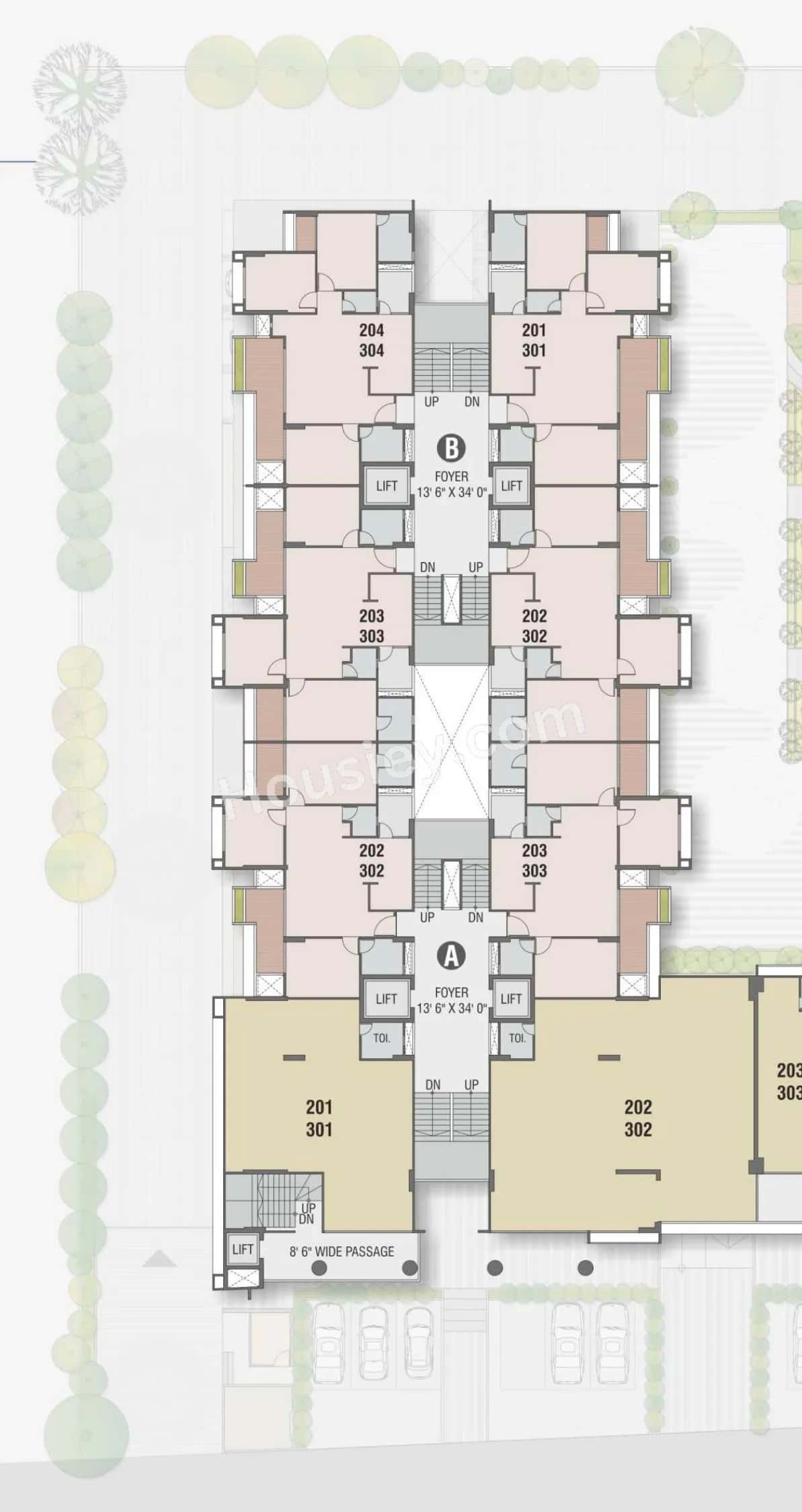 Kaavyaratna The Balcony Floor plan 2