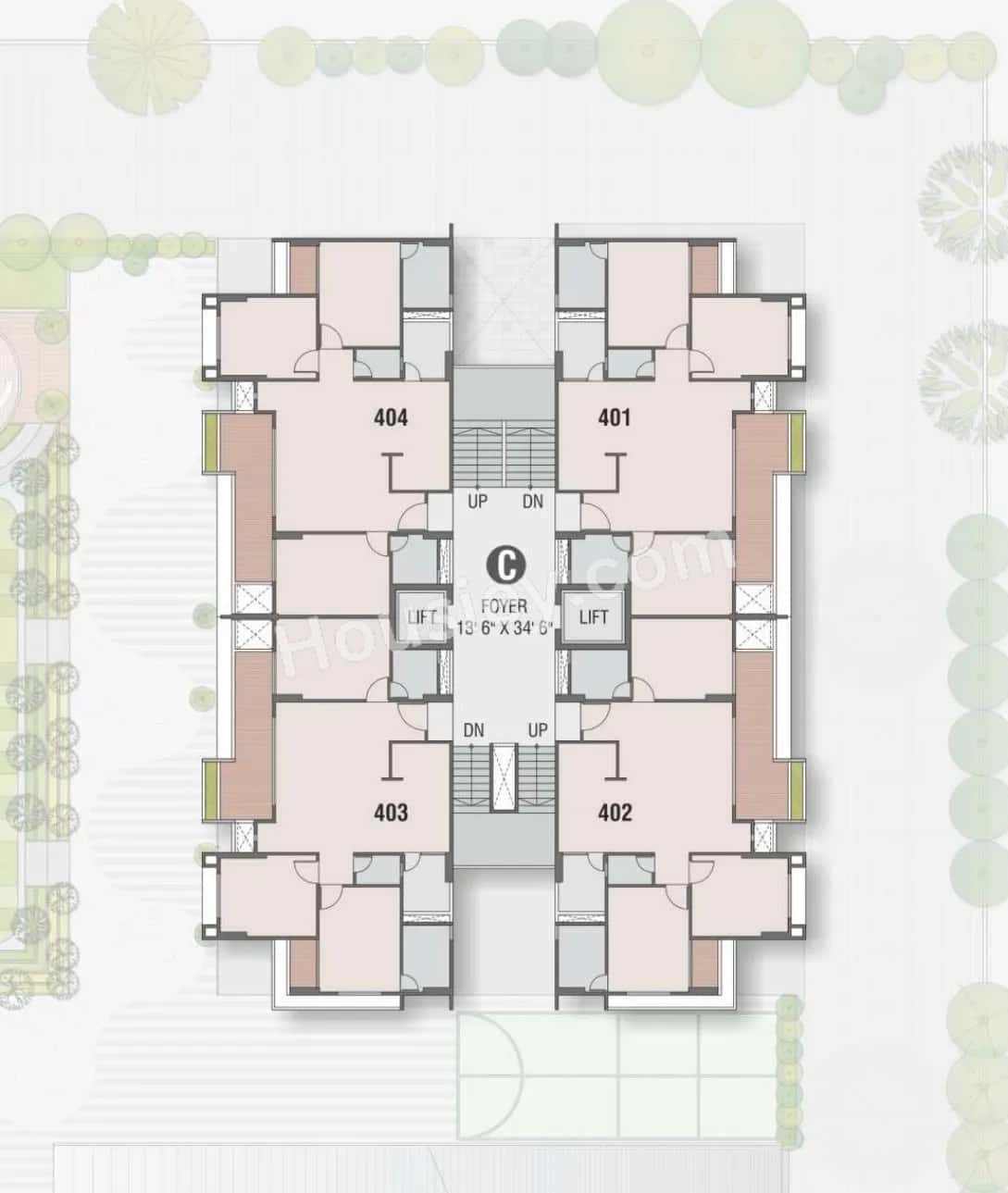 Kaavyaratna The Balcony Floor plan 1