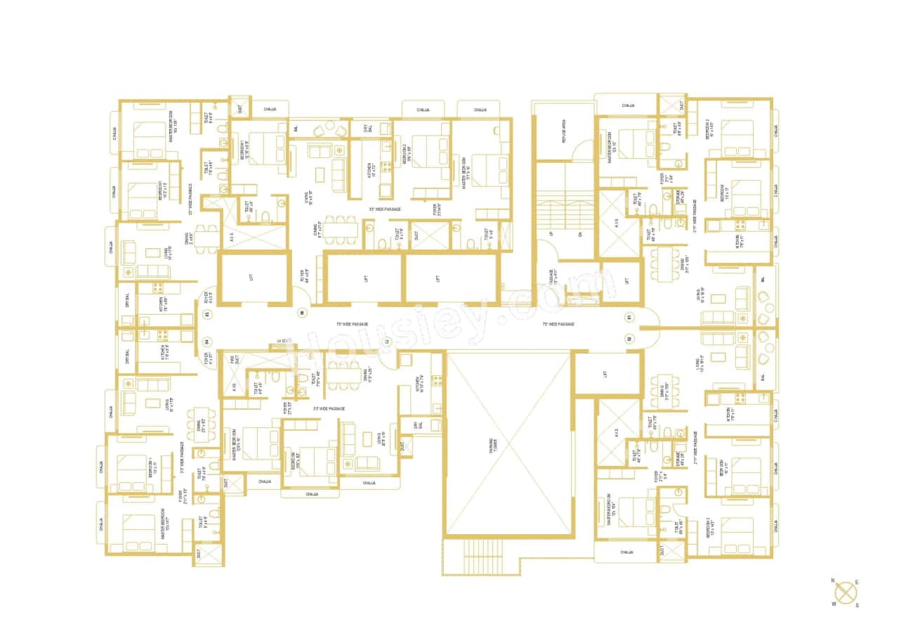 Kabra Tiara Floor plan 1