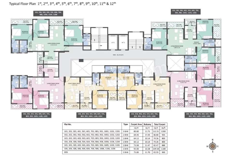 Kakkad Kailash Kutir Floor plan 2
