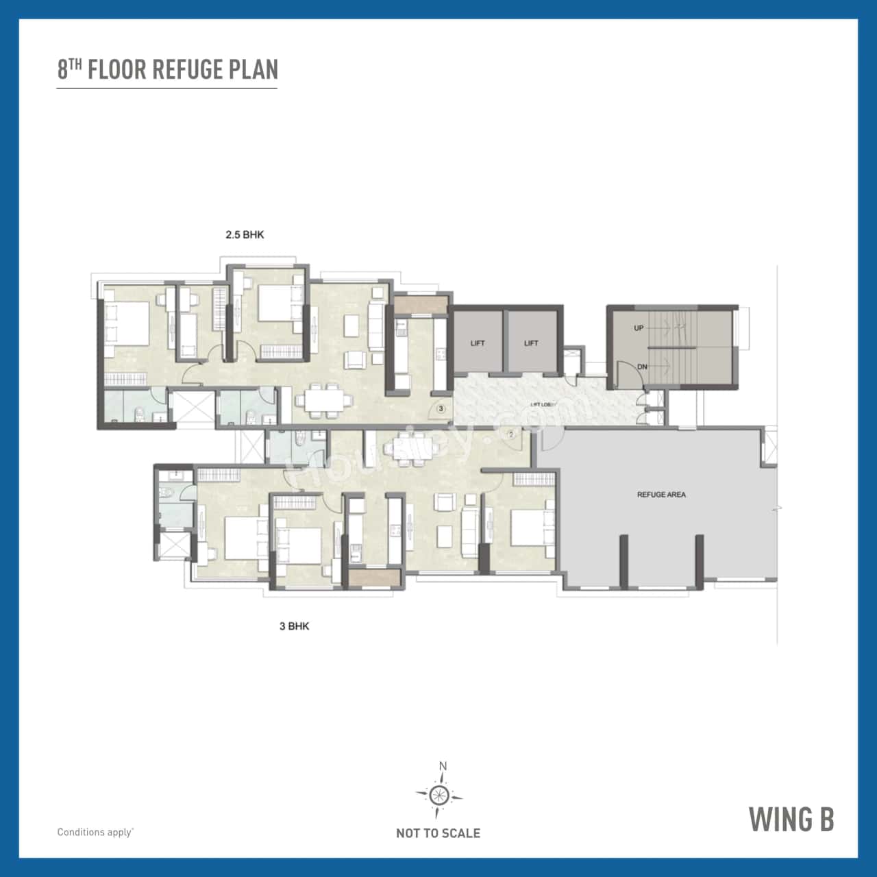 Kalpataru Bliss Floor plan 3