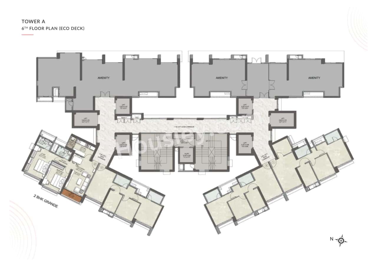 Kalpataru Advay Floor plan 1