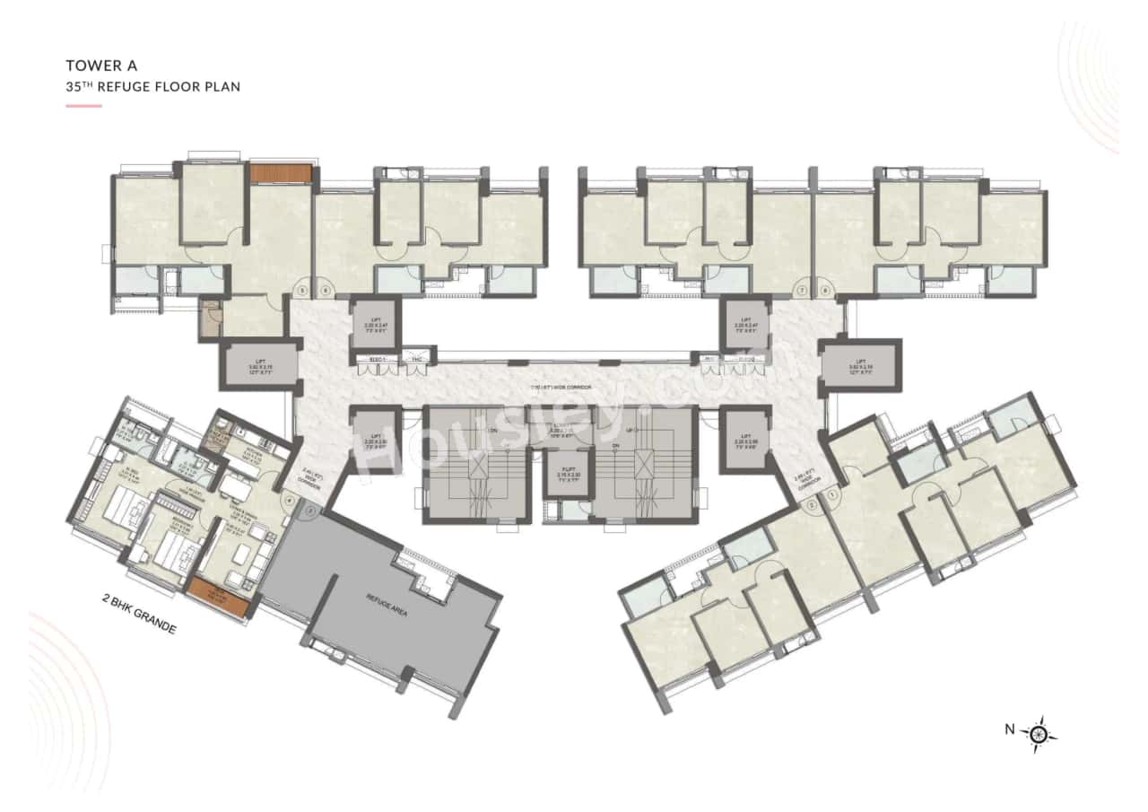 Kalpataru Advay Floor plan 3