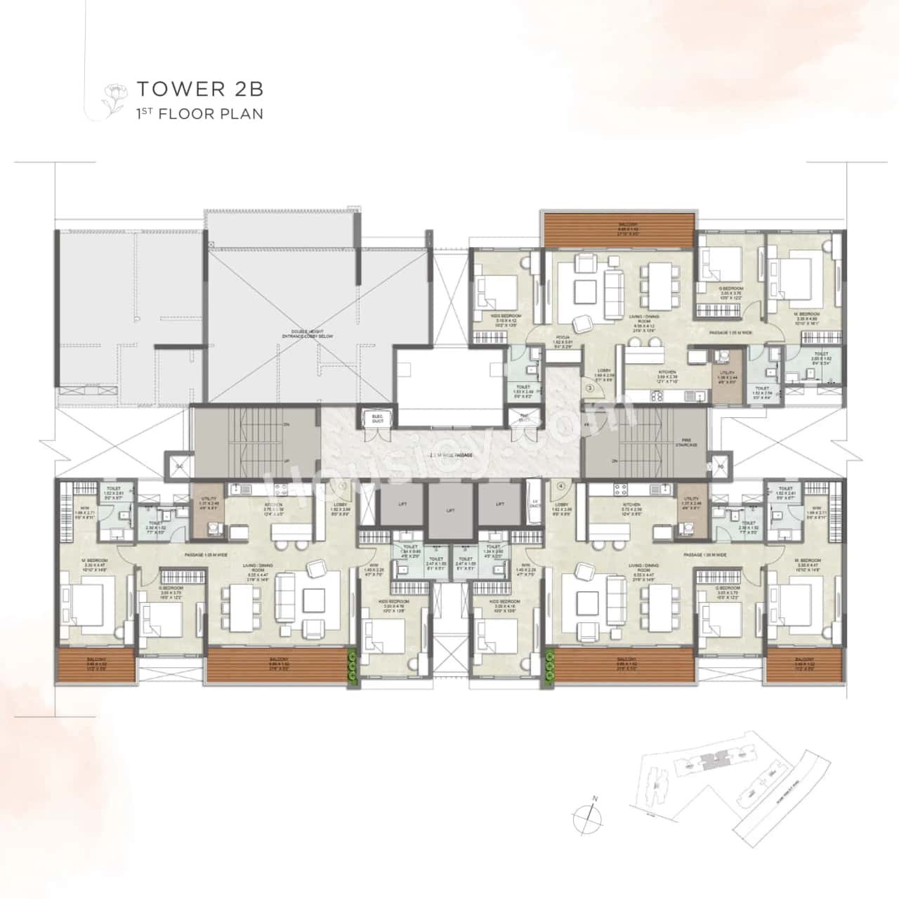 Kalpataru Blossoms Floor plan 10