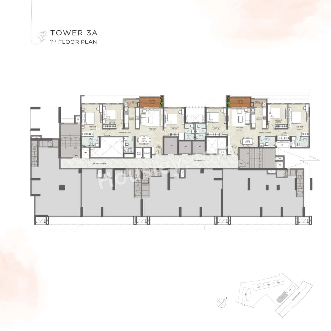 Kalpataru Blossoms Floor plan 18