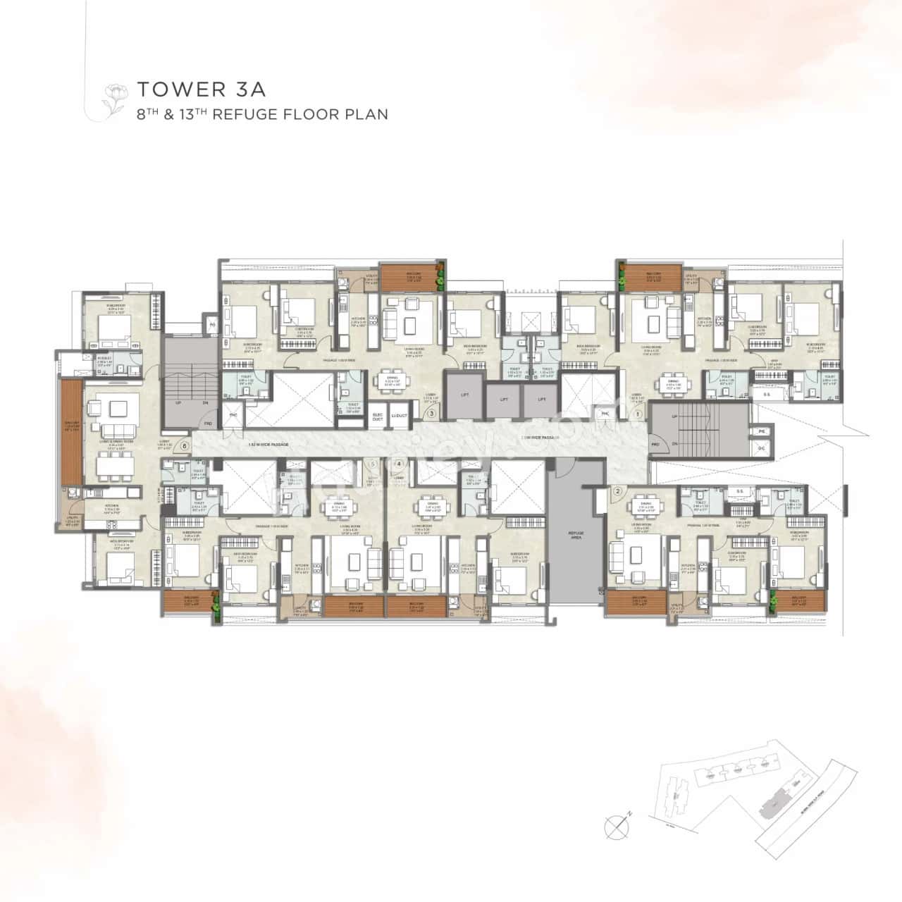 Kalpataru Blossoms Floor plan 20