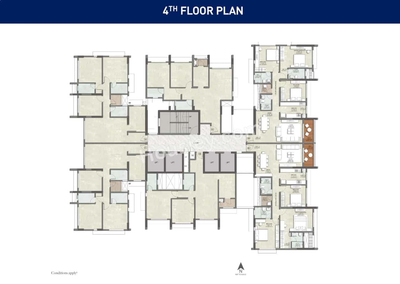 Kalpataru Imperia Floor plan 4