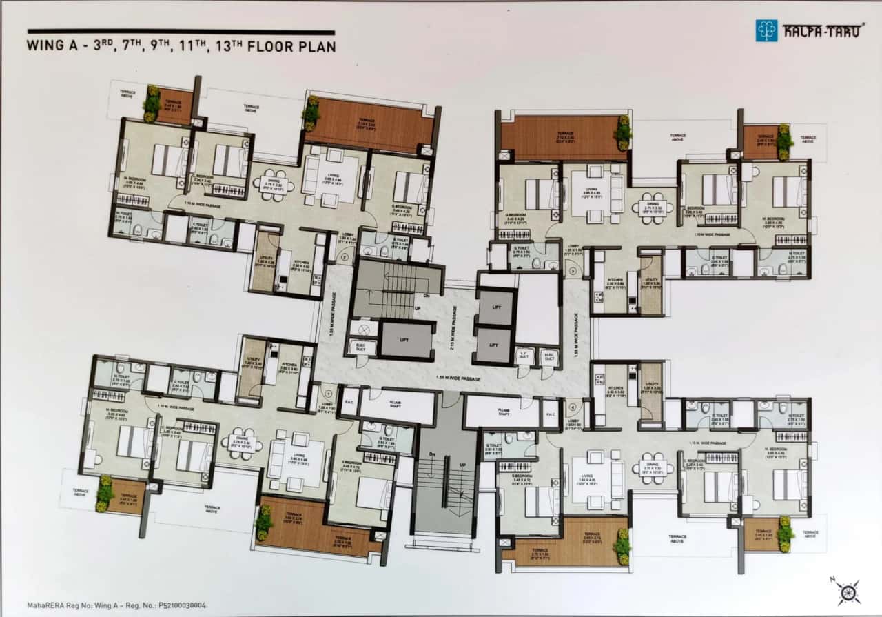 Kalpataru Jade Floor plan 2