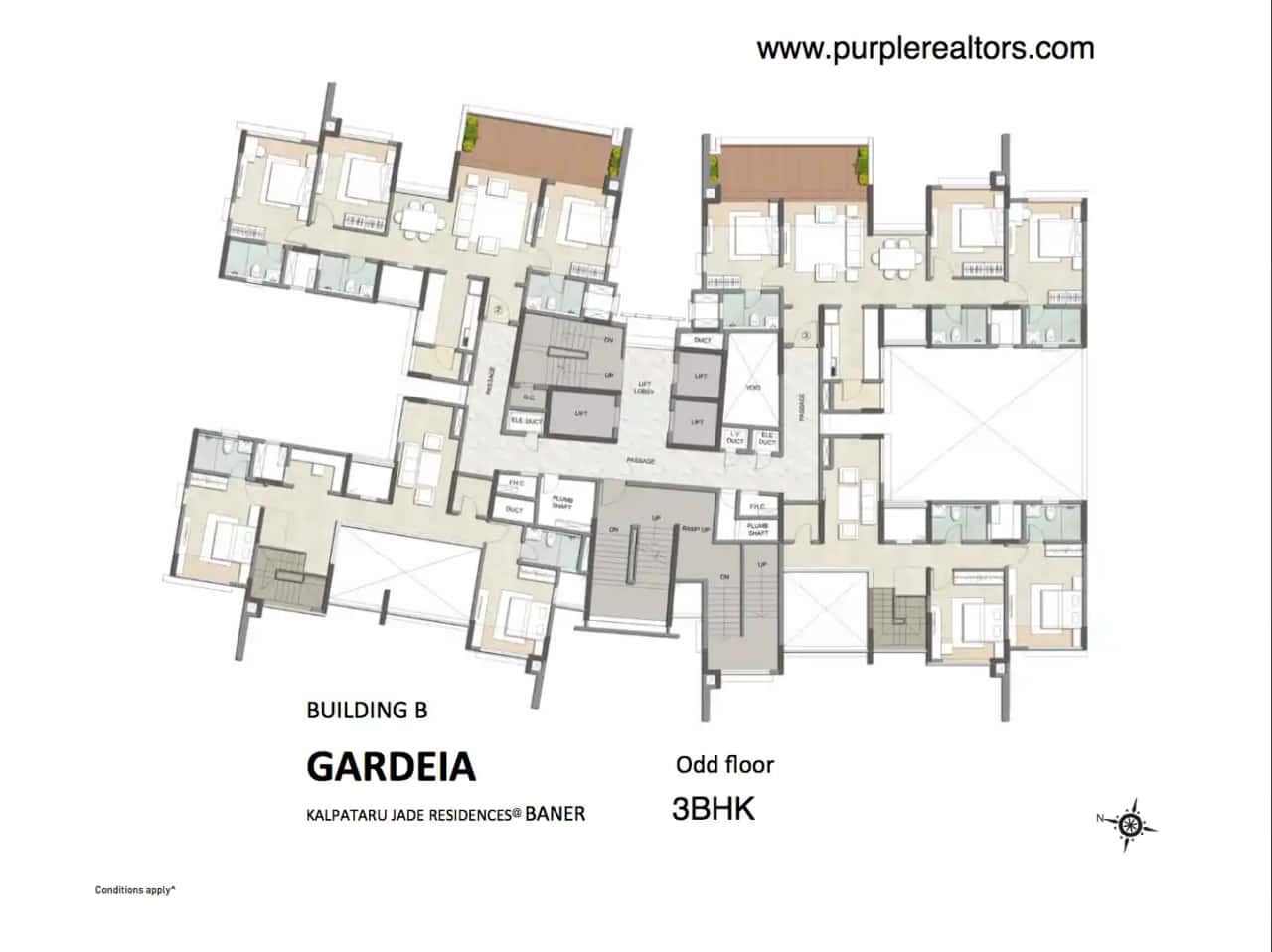 Kalpataru Jade Floor plan 4