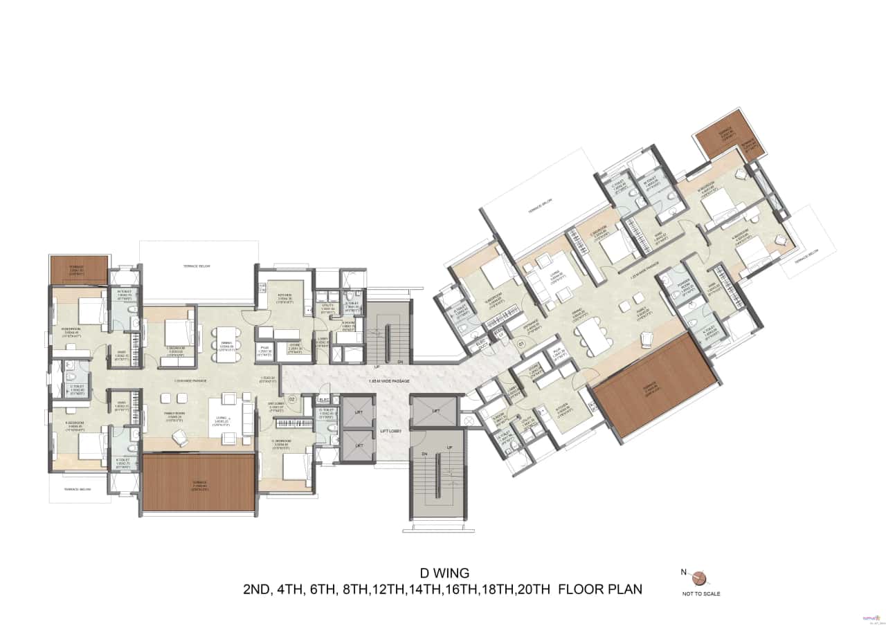 Kalpataru Jade Floor plan 8