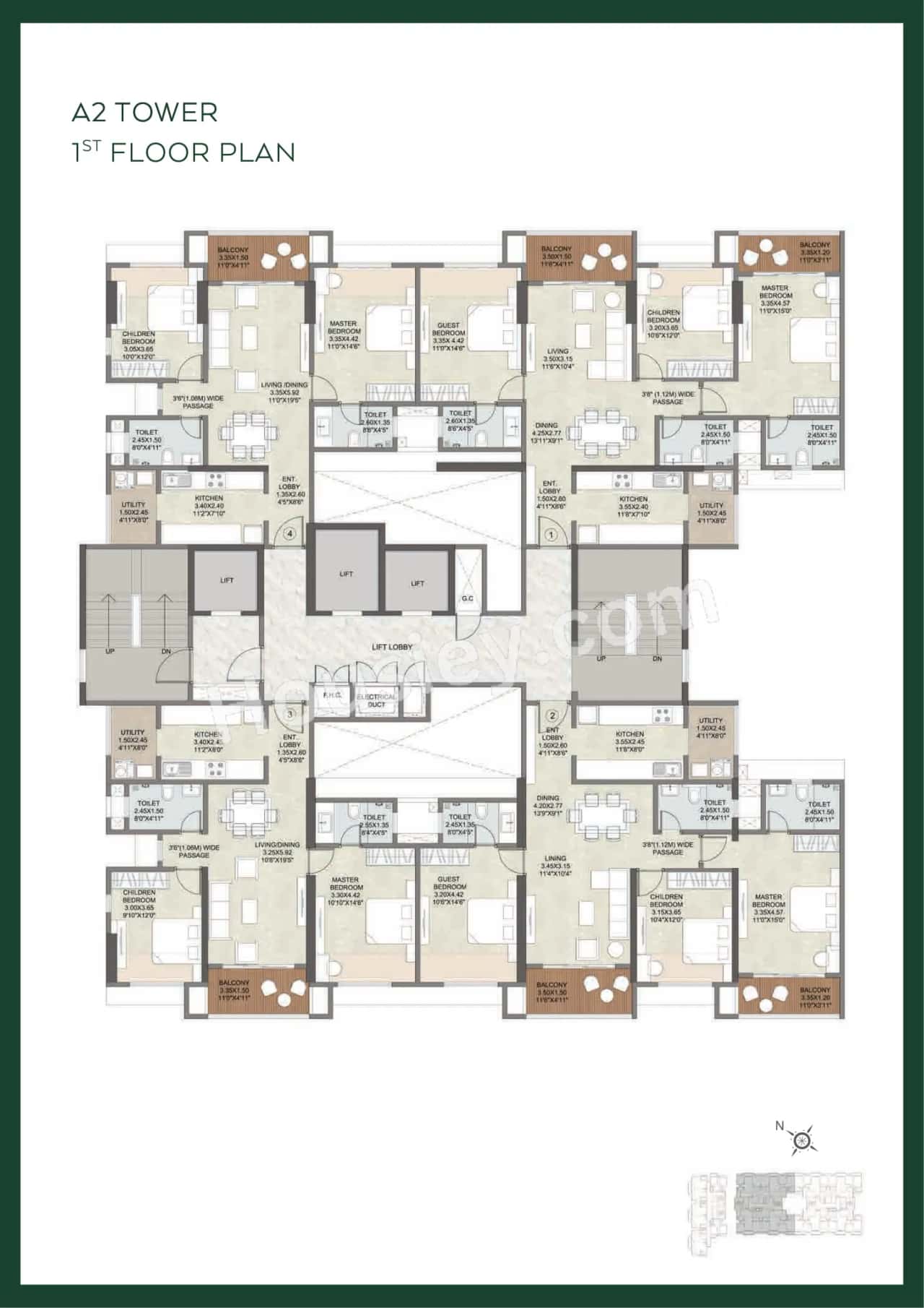 Kalpataru Jade Skyline Floor plan 2