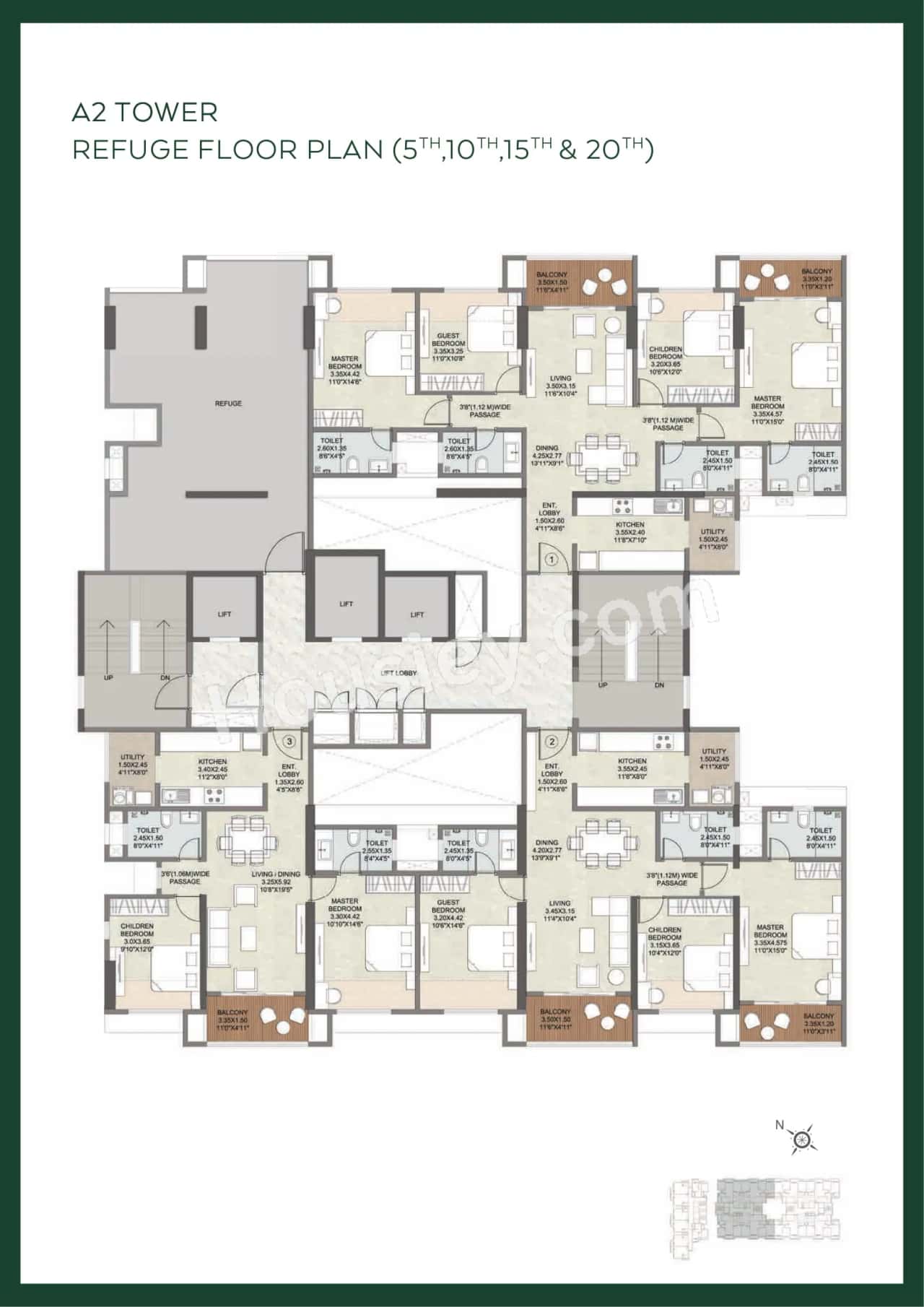Kalpataru Jade Skyline Floor plan 3