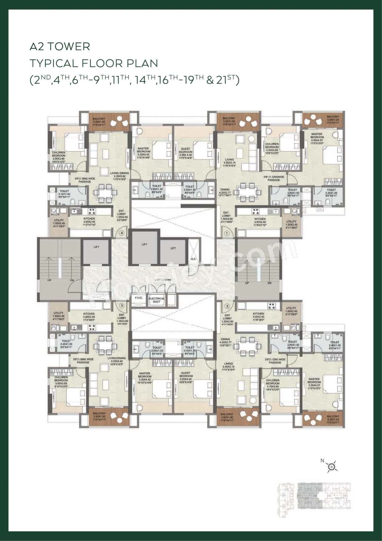 Kalpataru Jade Skyline Floor plan 4