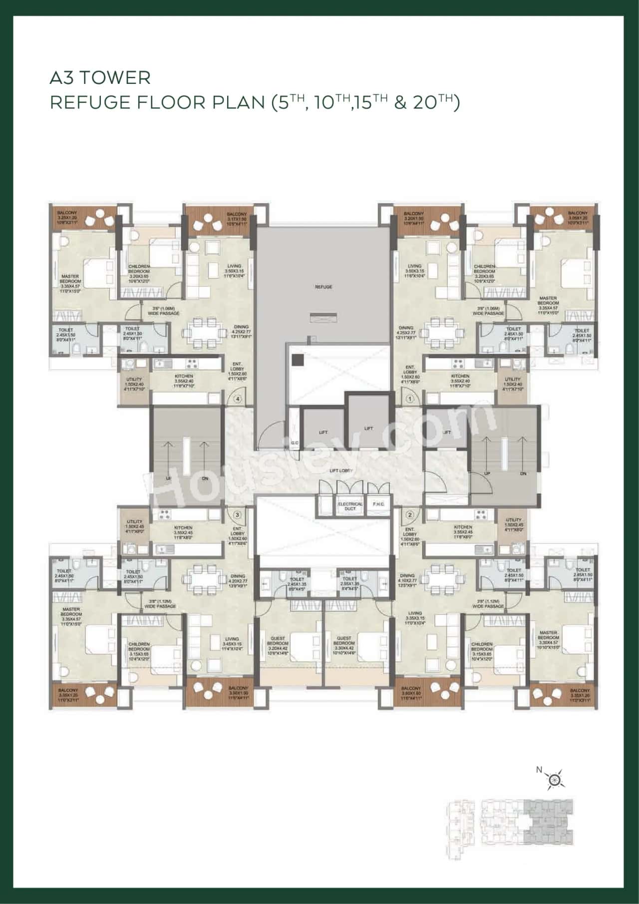 Kalpataru Jade Skyline Floor plan 6