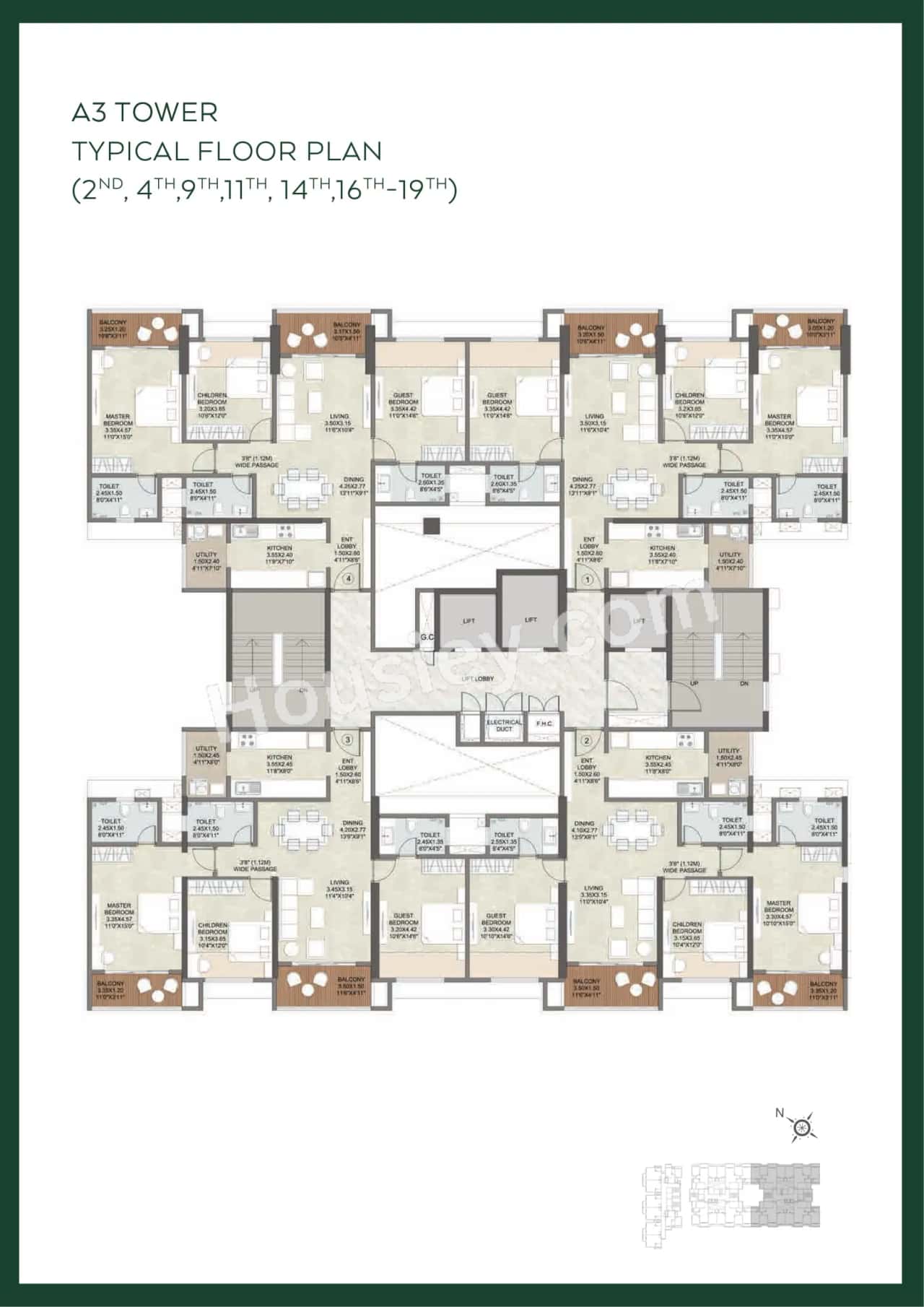 Kalpataru Jade Skyline Floor plan 7