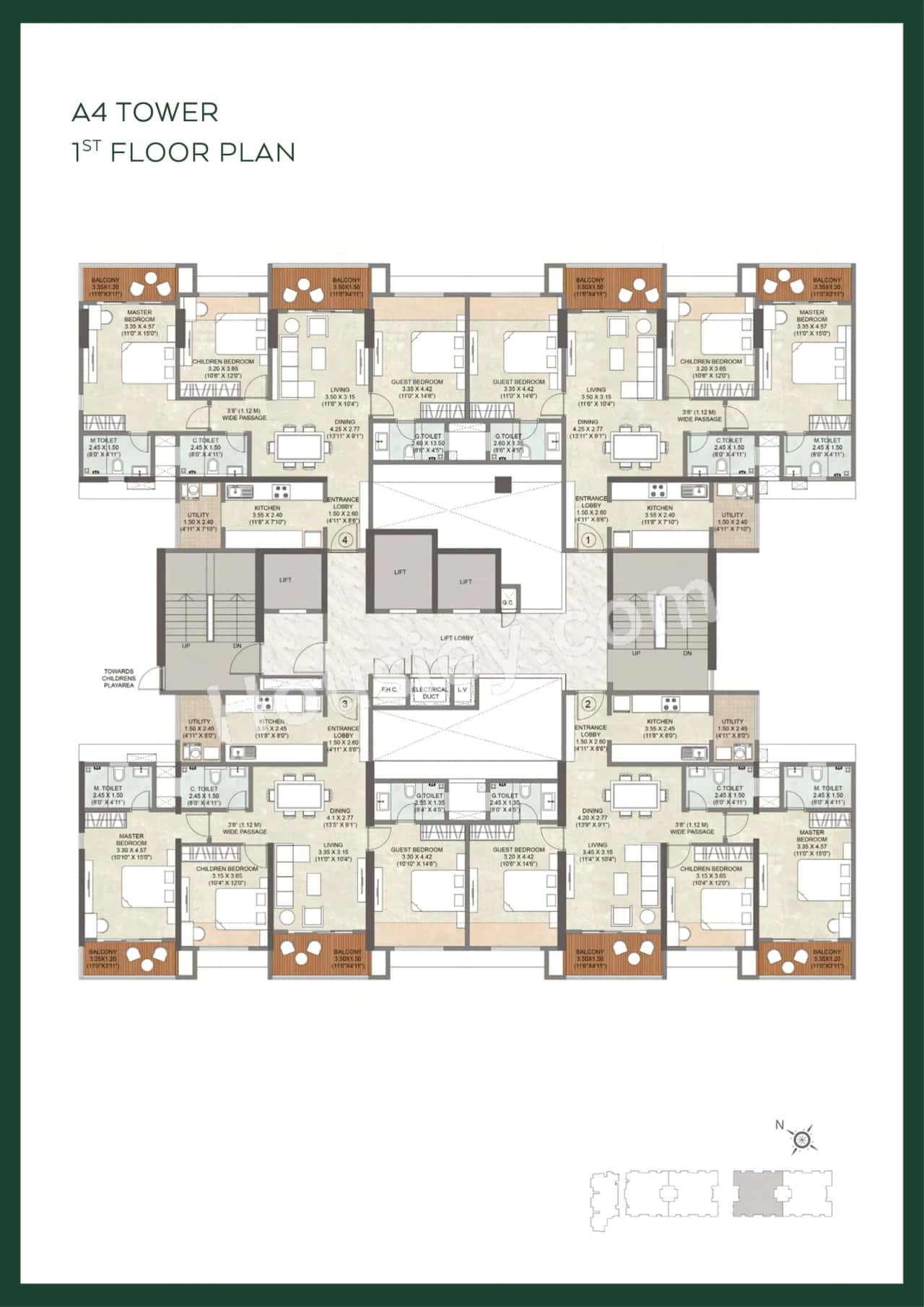 Kalpataru Jade Skyline Floor plan 8