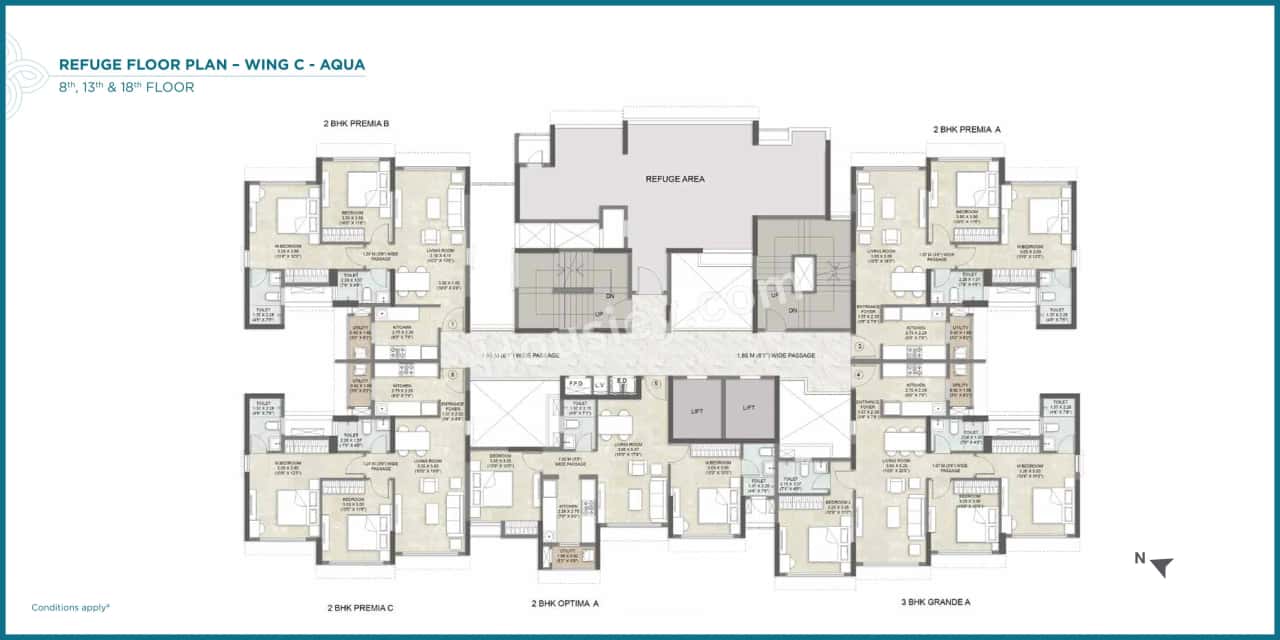 Kalpataru Park Riviera Floor plan 3