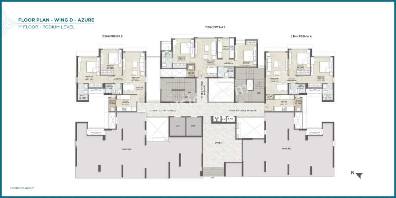 Kalpataru Park Riviera Floor plan 6