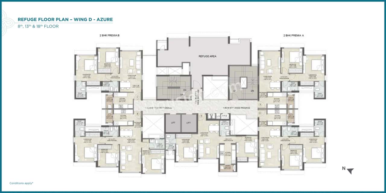 Kalpataru Park Riviera Floor plan 7