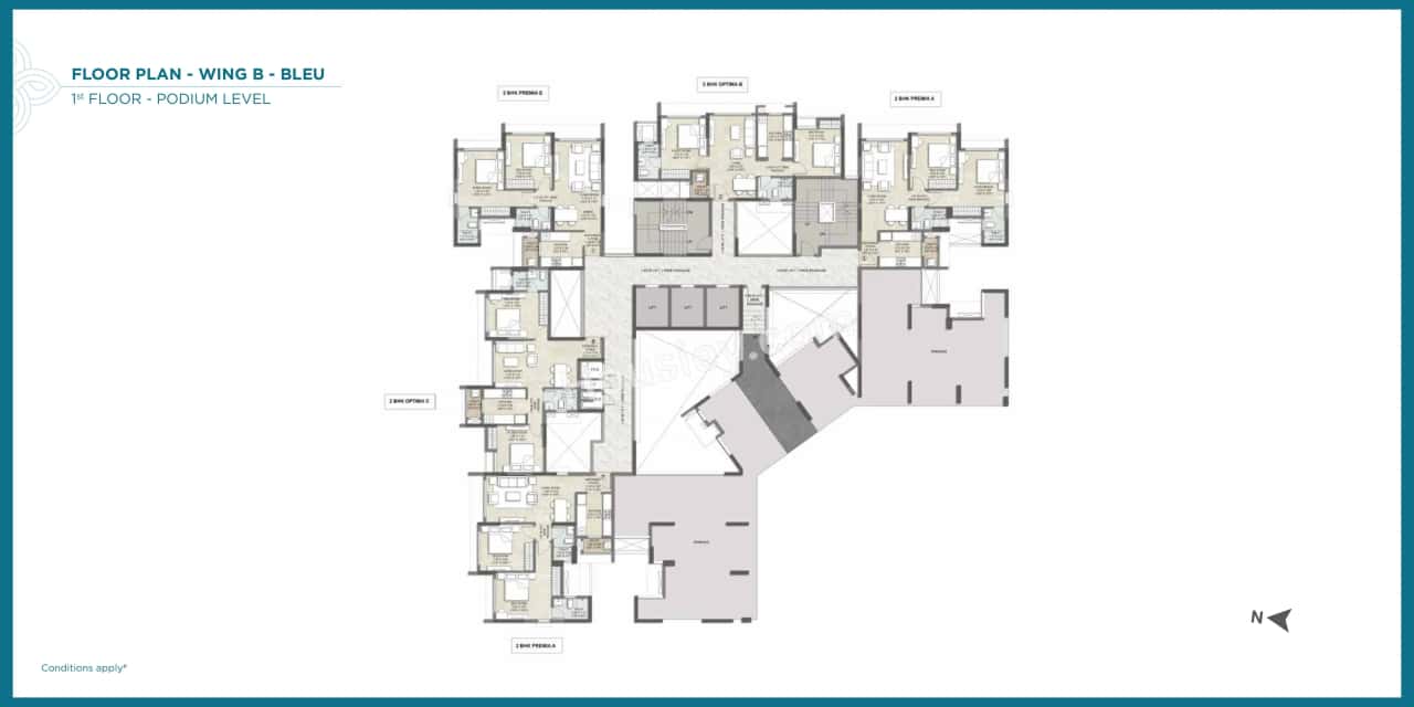 Kalpataru Park Riviera Floor plan 9