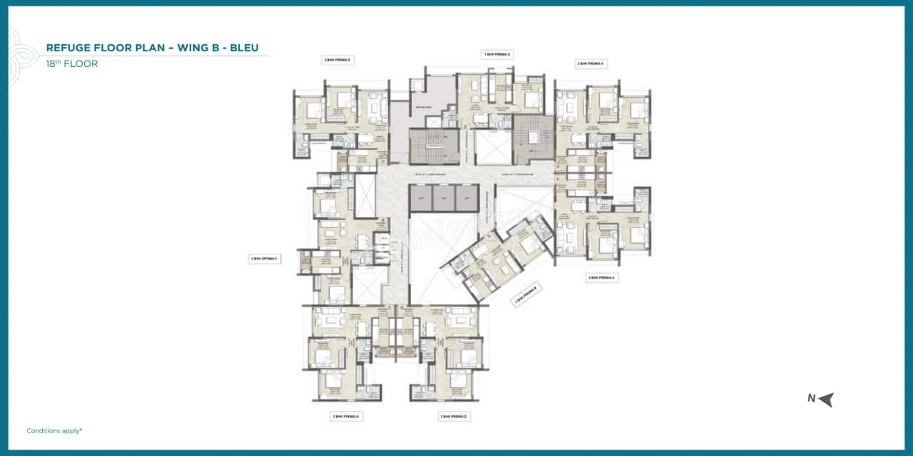 Kalpataru Park Riviera Floor plan 13