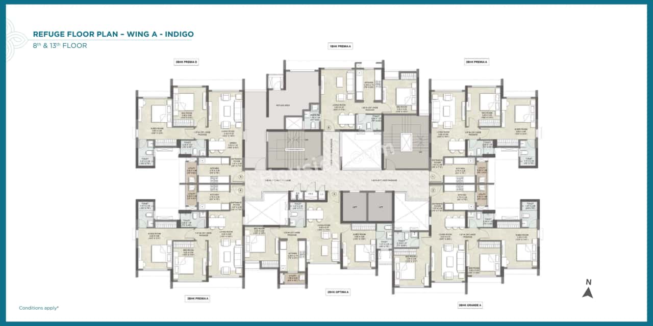 Kalpataru Park Riviera Floor plan 16