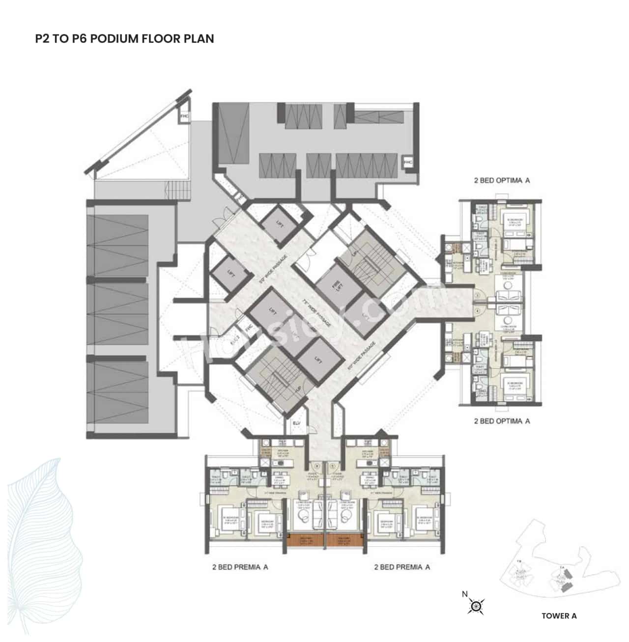Kalpataru Primera Floor plan 1