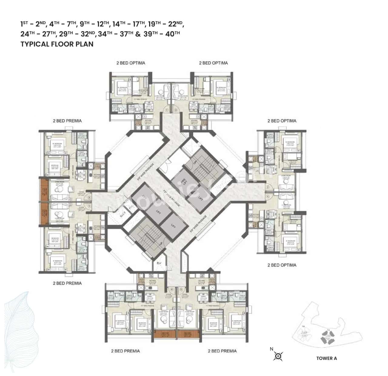Kalpataru Primera Floor plan 3