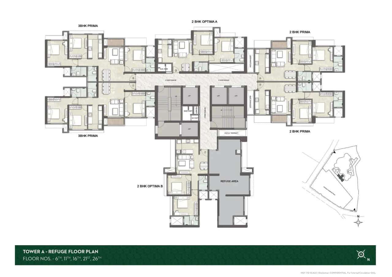 Kalpataru Srishti Namaah Floor plan 2